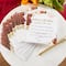Kate Aspen® Burgundy Blush Wedding Advice Cards, 50ct.